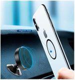 SUPPORTO SMARTPHONE DA AUTO ADESIVO E MAGNETICO REGOLABILE DEVIA