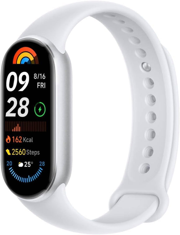 Xiaomi Smart Band 9 Orologio Smartwatch AMOLED Argento