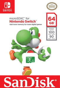 MicroSDXC 64GB Sandisk Nintendo Switch