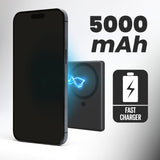 TECHMADE POWERBANK SLIM 7.9MM WIRELESS MAGNETICO 5000mah