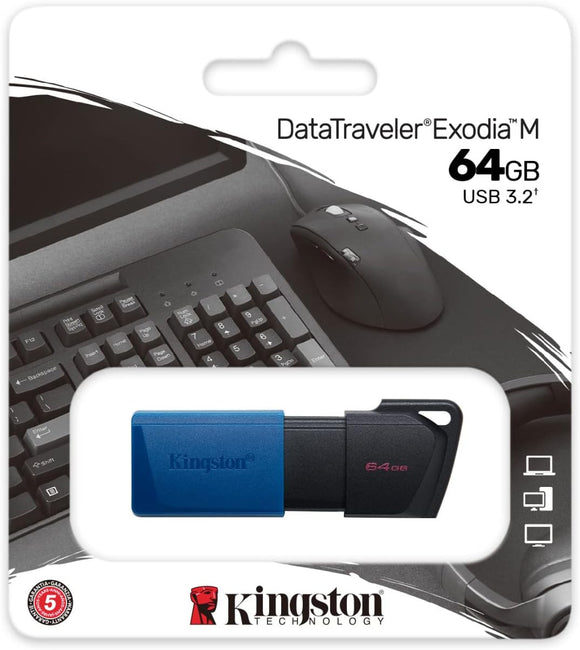 PEN DRIVE 64GB KINGSTON Exodia M DTXM/64GB USB3.2