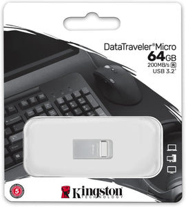 PEN DRIVE 64GB KINGSTON DTMC3G2/64GB