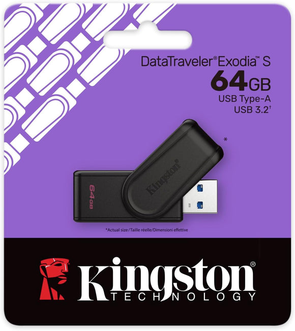 PEN DRIVE 64GB KINGSTON Exodia S DTXS/64GB USB3.2