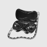 AURICOLARI BLUETOOTH CON CUSTODIA A BORSA - NERO
