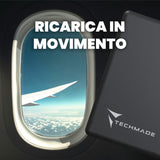TECHMADE POWERBANK SLIM 7.9MM WIRELESS MAGNETICO 5000mah