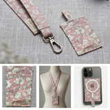 LACCIO PORTA CELLULARE HM - PETALI DI SETA