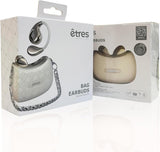 AURICOLARI BLUETOOTH CON CUSTODIA A BORSA - LILLA