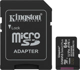 MicroSDXC 64GB Kingston Classe 10 SDCS3/64GB