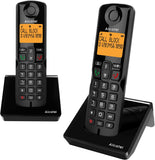 CORDLESS ALCATEL S280 DUO VIVAVOCE - NERO