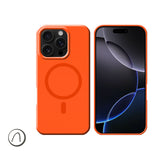 Cover IPHONE 16 PRO Fluid Mag (Arancione)