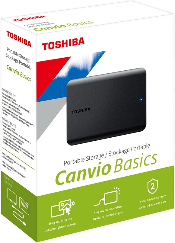 Hard Disk Esterno Toshiba 1TB USB3.0 HDTB510EK3AA