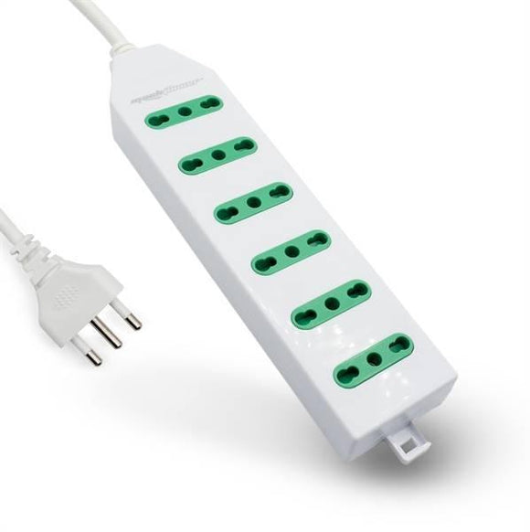 MULTIPRESA MACH POWER SCHIACCIATA 6 BIPASSO SPINA 1,5M