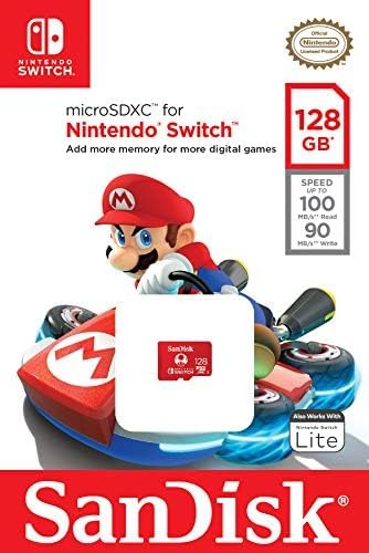 MicroSDXC 128GB Sandisk Nintendo Switch