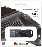 PEN DRIVE 64GB KINGSTON Exodia Onyx  DTXON/64GB USB3.2