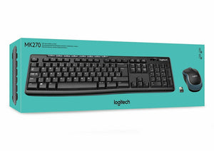 Tastiera e Mouse Wireless Logitech MK270