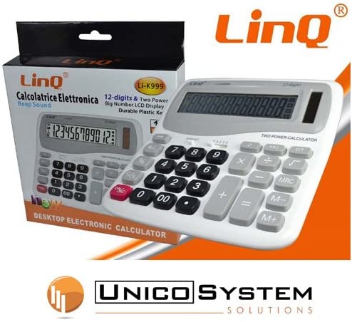 CALCOLATRICE ELETTRONICA LINQ Li-K999