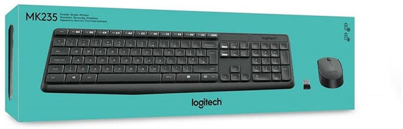 Tastiera e Mouse Wireless Logitech MK235