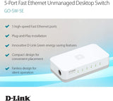 Switch 5 Porte D-Link GO-SW-5E 10/100MBPS