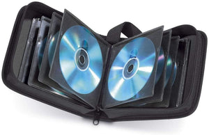 Raccoglitore portatile per CD / DVD / BLU-Ray - Nero