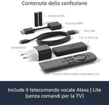 Fire TV Stick Lite con telecomando vocale Alexa modello 2020