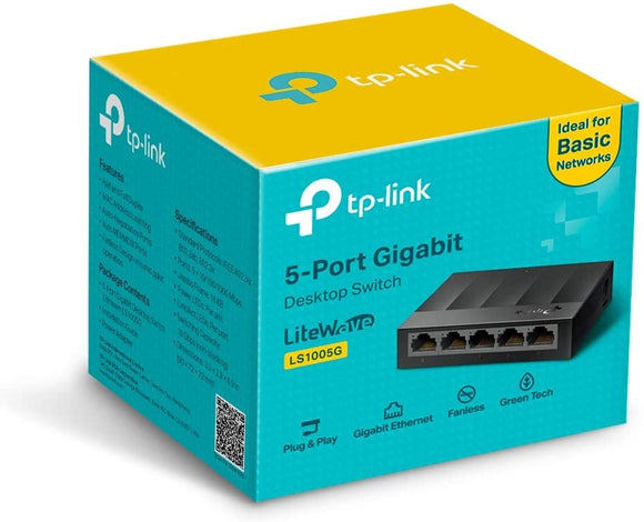 Switch 5 Porte TP-Link LS1005G 10/100M/1000 MBPS