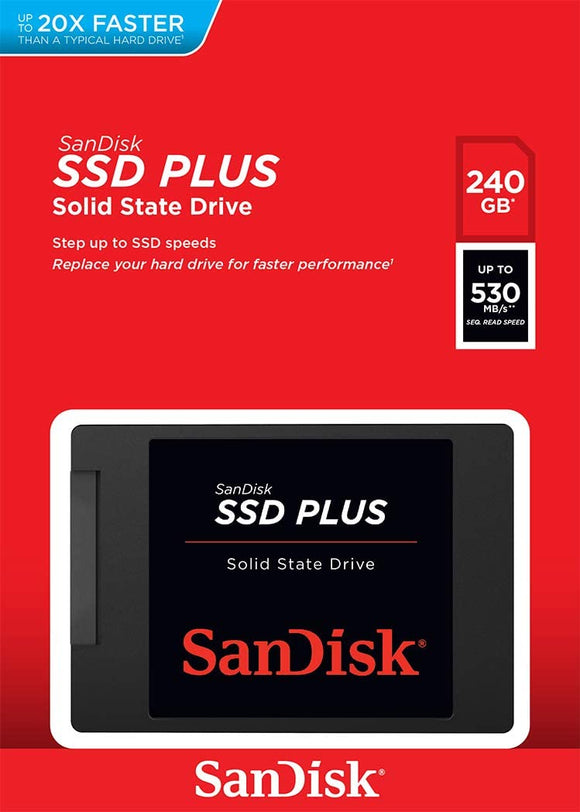 SSD SanDisk PLUS 240GB Sata III