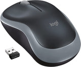 Mouse Logitech M185 Wireless - GRIGIO