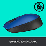 Mouse Logitech M171 Wireless - BLU