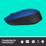 Mouse Logitech M171 Wireless - BLU