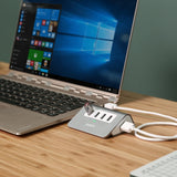 Hub 4 Porte USB AUKEY USB 3.0 - Grigio