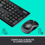 Tastiera e Mouse Wireless Logitech MK270