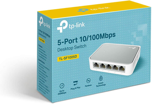 Switch 5 Porte TP-Link TL-SF1005D 10/100MBPS