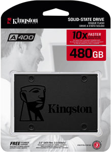 SSD Kingston 480GB Disco Solido Sata 2,5" SA400S37/480G
