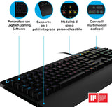 Tastiera USB Logitech G213 Prodigy - Gaming RGB Lightsync