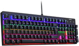 TASTIERA MECCANICA GAMING USB AUKEY - RETROILLUMINATA LED