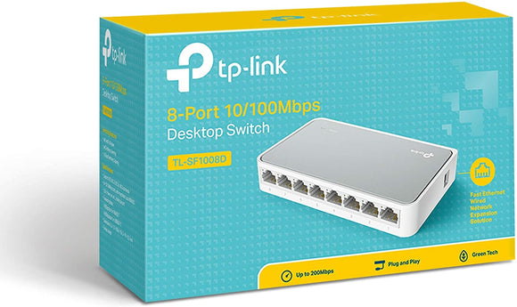 Switch 8 Porte TP-Link TL-SF1008D 10/100MBPS