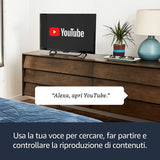 Fire TV Stick con telecomando vocale Alexa Lettore multimediale