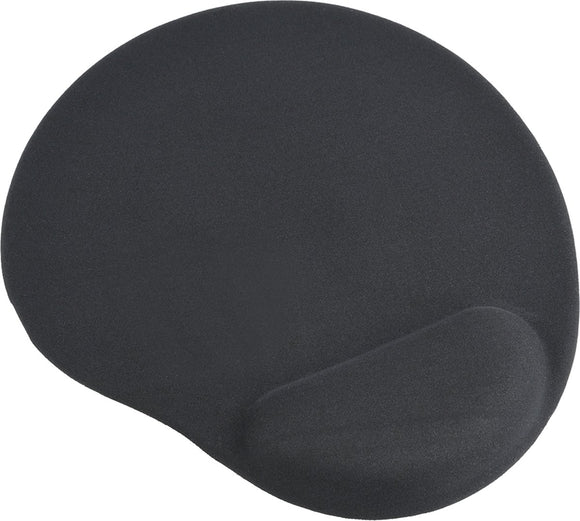 Tappetino Mouse Pad con Poggiapolso Gembird - Nero