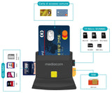 Lettore di Smart Card + Card Reader Mediacom