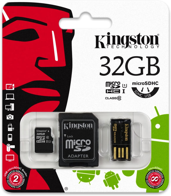 MicroSDHC 32GB Kingston Classe 10 MBLY10G2/32GB