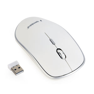 Mouse Wireless Gembird - Bianco MUSW-4B-01-W