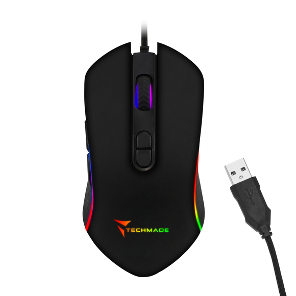 MOUSE USB GAMING LIV.2 TECHMADE TM-PG-64