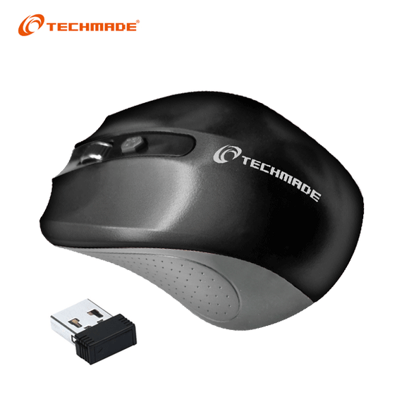 Mouse Wireless Techmade - Nero TM-XJ30-BK