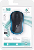 Mouse Logitech M185 Wireless - BLU