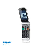 CELLULARE BRONDI Easy phone Amico N. UNO (Silver) - AMICO N°UNO