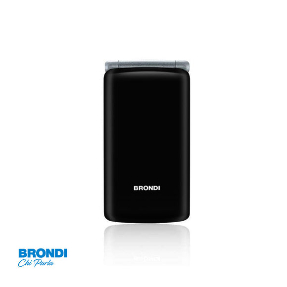 CELLULARE BRONDI Easy phone Amico Sincero - NERO