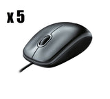 Mouse USB Logitech B100 - Nero