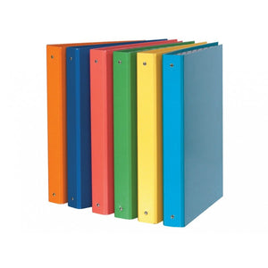 Cartella Raccoglitore 4 Anelli 26x34 - Colori Vari