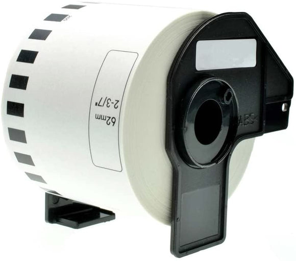 Etichette Compatibili Brother DK-22205 - Rotolo 62 x 30,48 mt