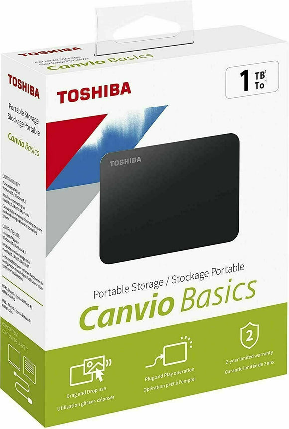 Hard Disk Esterno Toshiba 1TB USB3.0 HDTB410EK3AA